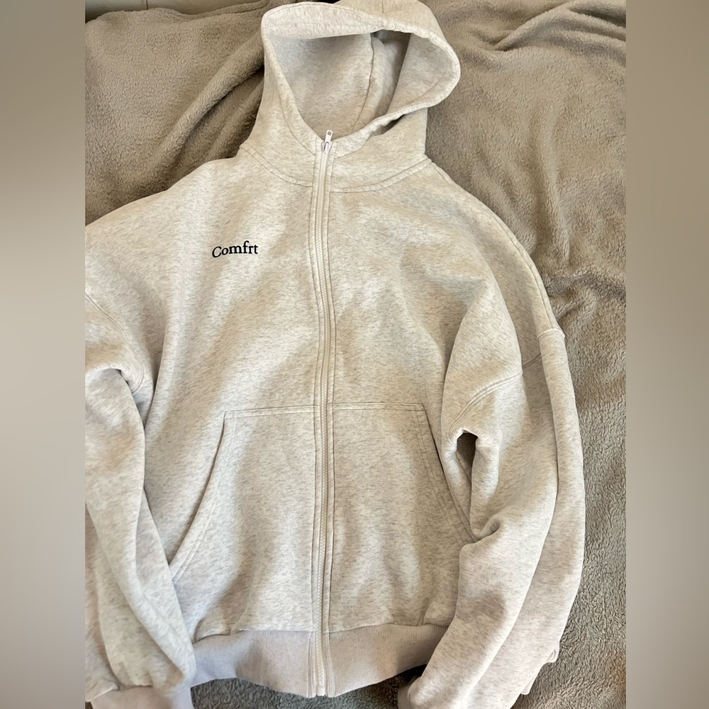 Comfrt Storm Cloud Zip Hoodie